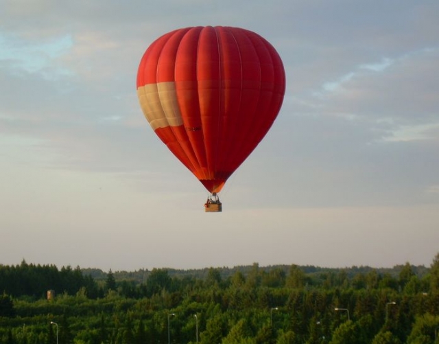  Vuelo en globo aerostático para un seminario